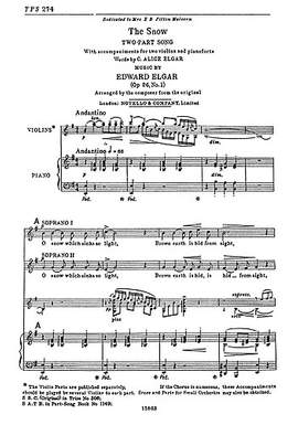Edward Elgar: The Snow