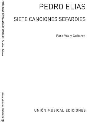 7 Canciones For Voice And Guitar