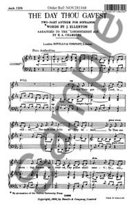 H.A. Chambers: The Day Thou Gavest - Londonderry Air