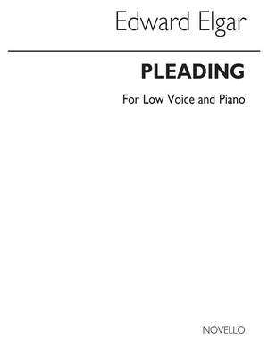 Edward Elgar: Pleading In F Low Voice