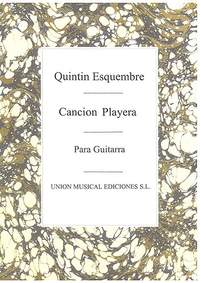 Quintin Esquembre: Cancion Playera