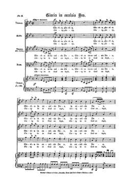 Henry Farmer: Mass In B Flat - Complete Mass Setting
