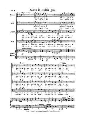 Henry Farmer: Mass In B Flat - Complete Mass Setting