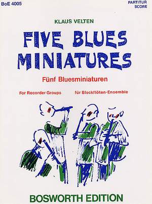 Klaus Velten: Fünf Bluesminiaturen