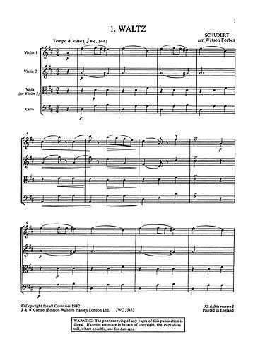 Watson Forbes: Easy String Quartets Book 2 (Score Only)