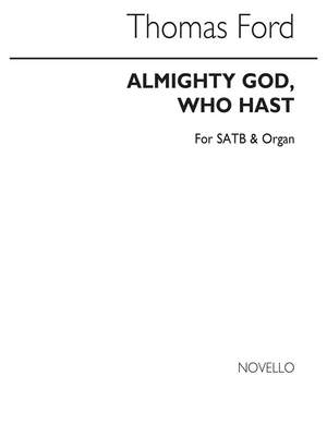 Ford: Almighty God, Who Hast Me Brought