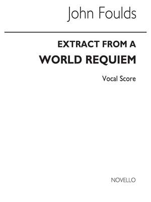 John H. Foulds: World Requiem (Movements 7-12)(Vocal Score)