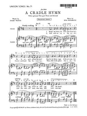 Eva Fovargue: Cradle Hymn