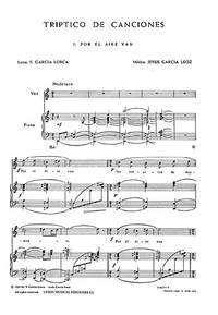 Garcia Leoz: Triptico De Canciones