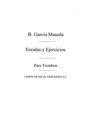 Escalas Y Ejercicios For Trombone