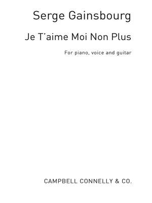 Je T'Aime... Moi Non Plus