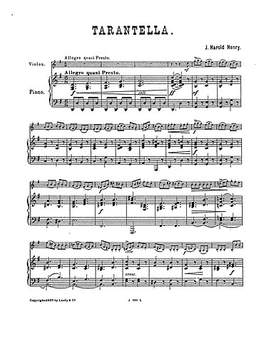 Edward German: Moto Perpetuo For Violin And Piano