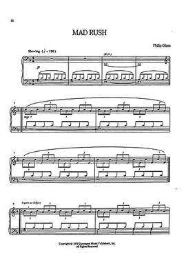 Philip Glass: Mad Rush