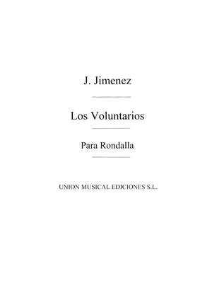 Gerónimo Giménez: Los Voluntarios Pasadoble for Guitars Formation