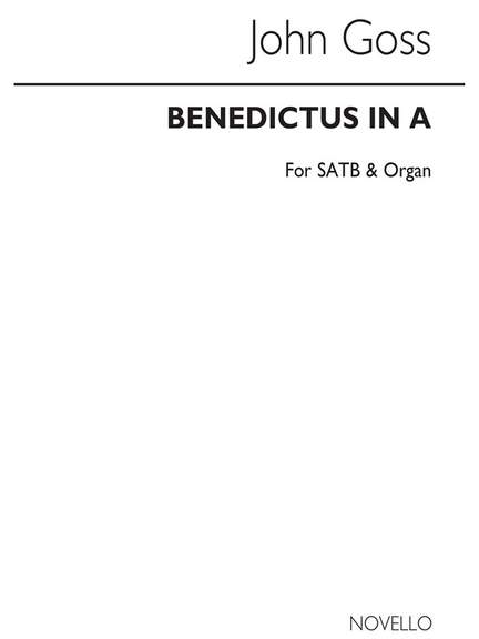 John Goss: Benedictus In A
