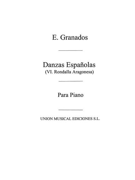 Danza Espanola No.6 Rondalla Aragonesa