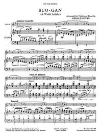 Gerald Gover: Gover, G Suo Gan Welsh Lullaby