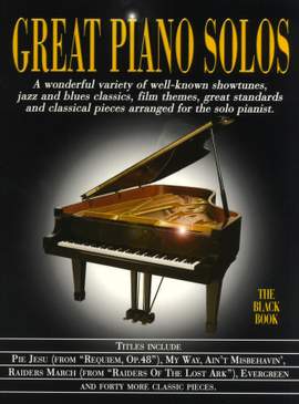 Great Piano Solos - The Black Book