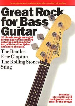 Eric Clapton: Great Rock For Bass Guitar