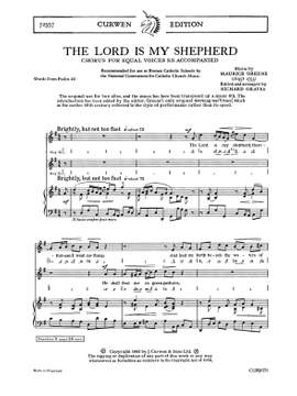 Maurice Greene: The Lord Is My Shepherd