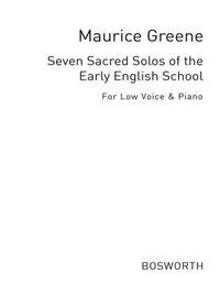 Maurice Green: Seven Sacred Solos Of The Early English School