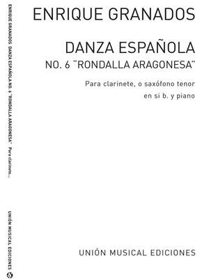 Danza Espanola No.6 For Clarinet