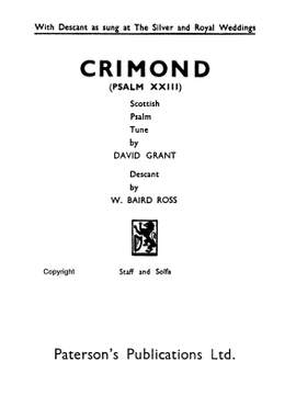David Grant: The Lord Is My Shepherd