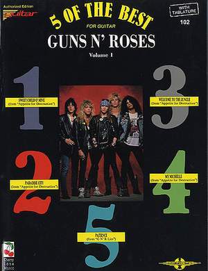Five Of The Best For Guitar - Guns N' Roses Volume One