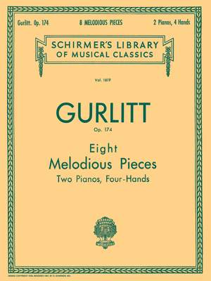 Cornelius Gurlitt: 8 Melodious Pieces, Op. 174