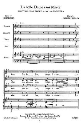Patrick Hadley: La Belle Dame Sans Merci