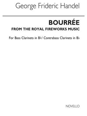 Georg Friedrich Händel: Bourree From The Fireworks Music (B Clt)