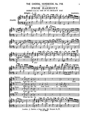 Georg Friedrich Händel: From Harmony
