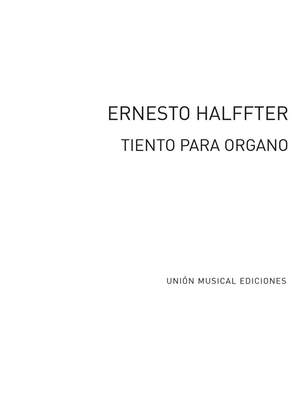 Ernesto Halffter: Tiento Para Organo