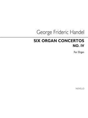Handel Six Organ Concertos No.4 Organ