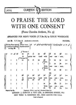 Georg Friedrich Händel: O Praise The Lord With One Consent