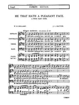 J. Hatton: He That A Pleasant Face