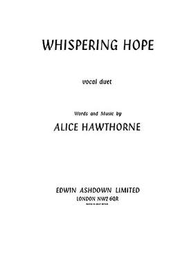Alice Hawthorne: Whispering Hope