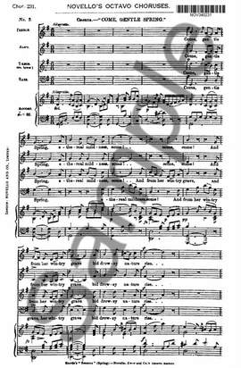 Franz Joseph Haydn: Come Gentle Spring
