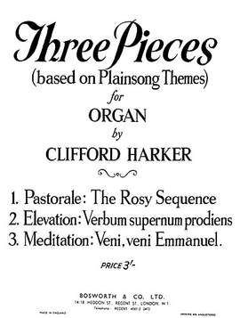 Three Pieces On Plainsong Themes