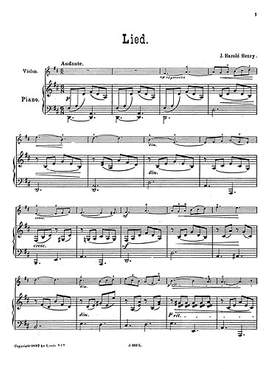 H. Henry J.: Lied