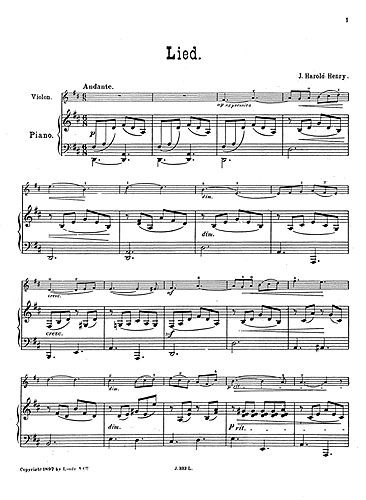 H. Henry J.: Lied