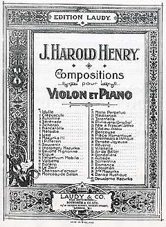 H. Henry J.: Mazurka No.2 In F