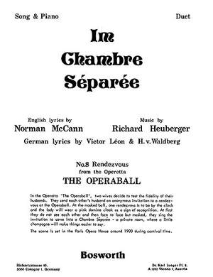 Heuberger, R Im Chambre Separee No.8 Duet
