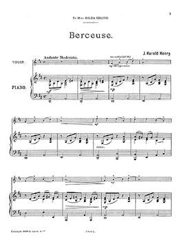 H. Henry J.: Berceuse