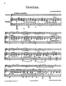 H. Henry J.: Cavatina