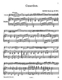 G. Hille: Hille Czardas Op.23/3
