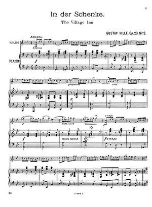 G. Hille: The Village Inn Die Dorg-herberge Op.23/2
