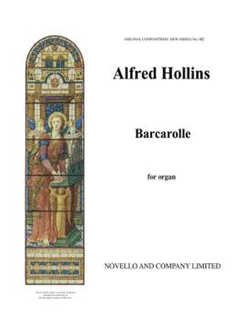 Alfred Hollins: Barcarolle