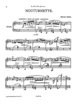 Brian Hope: Nocturnette