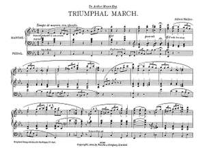 Alfred Hollins: Triumphal March For Organ